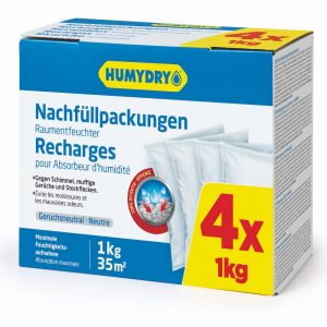 HUMYDRY® MOISTURE ABSORBER REFILLS 4X1kg